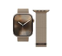VONMÄHLEN Milanese Loop 2 - Cinturino in Maglia Milanese per Apple Watch, Chiusura Magnetica, Compatibile con Apple Watch Ultra 2, Design Elegante - Oro tramonto - 40 | 41 | 42 mm