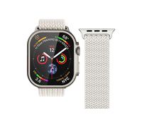 CINTURINO SMARTWATCH VONMAHLEN Cinturino Apple W Woven Loop, 40/41/42 Cream, Nylon