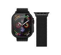 CINTURINO SMARTWATCH VONMAHLEN Cinturino Apple W Woven Loop, 40/41/42 Nero, Nylon