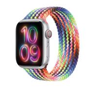 Cinturino Solo intrecciato per Apple Watch | 38/40/41/42 mm - Taglia 4 - Pride E