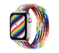 Cinturino Solo intrecciato per Apple Watch | 38/40/41/42 mm - Taglia 8 - Pride E
