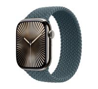 Cinturino Solo intrecciato per Apple Watch | 44/45/46/49 mm - Taglia 1 - Lake Gr