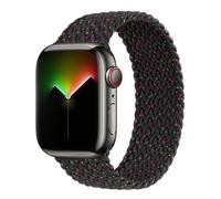 Cinturino Solo intrecciato per Apple Watch | 44/45/46/49 mm - Taglia 10 - Black