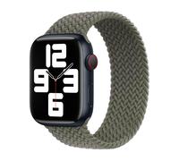 Cinturino Solo intrecciato per Apple Watch | 44/45/46/49 mm - Taglia 12 - Olive