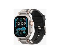 Spigen Dura Pro Armor Cinturino Nylon TPU Compatibile con Apple Watch Ultra 3/2/1 49mm, Series 11/10 46mm, Series 9/8/7-4/SE 45mm, 44mm - Verde Militare