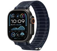 Spigen Cinturino base in Tessuto con chiusura a strappo Progettato per Apple Watch Ultra 3/2/1 49mm, Series 11/10 46mm, Series 9/8/7-4/SE 45mm, 44mm - Marina