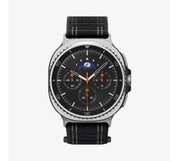 Cinturino Spigen WBF0 per Samsung Watch 8/8 Classic Tessuto Nero