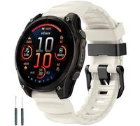 Cinturino sportivo adatto per Garmin tactix 8 Fenix 8 51 mm/Fenix 7X/7X Pro/6X/6X Pro/5X/5X Plus/3/3 HR, cinturino di ricambio in silicone da 26 mm, adatto per Garmin Tactix7/Enduro3 2/Descent Mk2i/3i