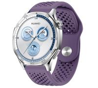 Cinturino sportivo compatibile con Huawei Watch GT6 Pro da 46 mm, unisex, 22 mm, universale, in silicone, impermeabile, adatto per smartwatch Samsung/Garmin/Amazfit con alette a sgancio rapido da 22