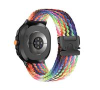 Cinturino sportivo in nylon for Samsung Galaxy Watch 8 40mm 44mm Cinturino sostitutivo for Galaxy 8Classic 46mm Bracciale traspirante(New rainbow,For Watch 8 40mm)