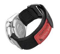 Cinturino sportivo in nylon per uomo e donna a sgancio rapido 20 mm 22 mm compatibile con orologio Expedition nero/blu navy/rosso cremiso/arancio zucca/verde militare, regalo, 18mm / 6.4"-7.9"