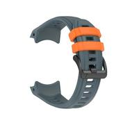Cinturino sportivo in silicone adatto for Garmin Instinct 3 da 45 mm e 50 mm, bracciale sostitutivo(Orange Blue,For Instinct 3 45mm)