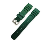 Cinturino sportivo in silicone adatto per la banda di guardia immersioni di sei -waterroproof per grazia per orologi per orologi da orologi da orologi da orologi da orologi da orologi da 20 mm 2 mm