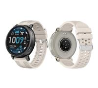 Cinturino sportivo per orologio Garmin Forerunner 165/Forerunner 55/245/Vivoactive 6 5/Approach S50, 20 mm, cinturino di ricambio in silicone a sgancio rapido adatto per Amazfit Active 2/Active 3