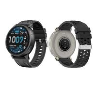 Cinturino sportivo per orologio Garmin Forerunner 165/Forerunner 55/245/Vivoactive 6 5/Approach S50, 20 mm, cinturino di ricambio in silicone a sgancio rapido adatto per Amazfit Active 2/Active 3