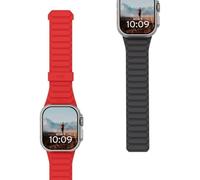 URBAN ARMOR GEAR UAG - Cinturino magnetico reversibile in silicone, compatibile con Apple Watch da 49/46/45/44 mm e 42/41/40 mm, Pathfinder