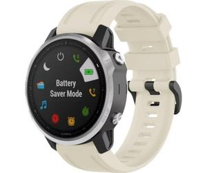 Cinturino Star Watch 2 Beline Silicone Beige Garmin Fenix 5S/6S/7S/8