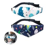 Cinturino Supporto Testa Bambini 2pcs, Regolabile Del Bambino Cinghia Auto, Cintura Regolabile per Sicurezza e Comfort durante i Viaggi in Auto, Cinturino Supporto Testa Bambini per Dormire in Auto