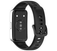 Cinturino ufficiale in silicone per Huawei Band 10/9/8 Black