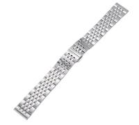 Cinturino universale per orologio Cinturino in acciaio inossidabile massiccio a sette perle da 12/13/14/15/16/17/18/19 20/21/22/23/24 mm, accessori di ricambio for cinturini for orologi