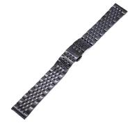 Cinturino universale per orologio Cinturino in acciaio inossidabile massiccio a sette perle da 12/13/14/15/16/17/18/19 20/21/22/23/24 mm, accessori di ricambio for cinturini for orologi