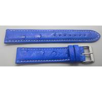 CINTURINO VERO STRUZZO 17/16 PER JAEGER LE COULTRE REVERSO HANDMADE IN ITALY