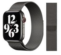 Cinturino Watch Apple Milanese Loop Graphite 38/40/41mm Acciaio - Nuovo