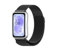 CINTURINO WIGENTO con design a maglia metallica Nero, acciaio inox