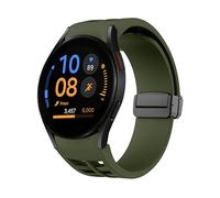 CINTURINO WIGENTO con fibbia magnetica dal design Verde, silicone
