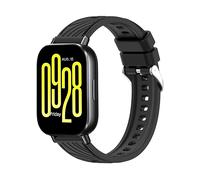 CINTURINO WIGENTO con struttura a strisce Nero, silicone