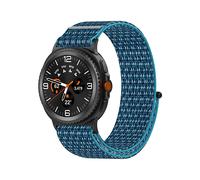 CINTURINO WIGENTO Design elastico Blu, nylon