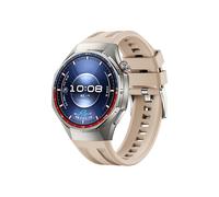 CINTURINO WIGENTO Design senza cuciture, per Huawei Watch GT 6 Pro, regolabile, doppia scanalatura Crema, Silicone