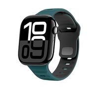 CINTURINO WIGENTO di design con struttura a onde Multicolore, silicone