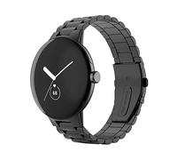 CINTURINO WIGENTO di design Nero, acciaio inox / metallo