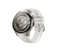 CINTURINO WIGENTO e per Huawei Watch 5 42 mm Bianco, silicone / pelle