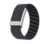 CINTURINO WIGENTO elastico in con chiusura a strappo per WHOOP 5.0 Tracker Grigio, nylon