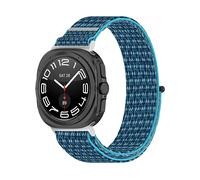 CINTURINO WIGENTO elastico in con chiusura a velcro Blu, nylon