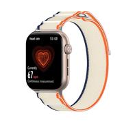CINTURINO WIGENTO elastico in con chiusura a velcro per Honor Watch 5 Bianco, nylon