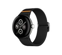 CINTURINO WIGENTO elastico in regolabile, per Google Pixel Watch 4 e 3 45mm Nero, Arancione, Nylon