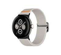 CINTURINO WIGENTO elastico regolabile per Google Pixel Watch 4 e 3 45mm Grigio Chiaro, Nero, Arancione, Nylon