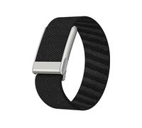 CINTURINO WIGENTO elastico regolabile per Whoop 5.0 Nero, Argento, Nylon