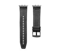 CINTURINO WIGENTO ibrido e Nero, silicone / pelle