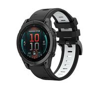 CINTURINO WIGENTO in bicolore per Garmin Fenix E 47 mm Multicolore, silicone