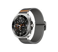 CINTURINO WIGENTO in elastico con chiusura a scorrimento Grigio, nylon