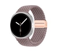 CINTURINO WIGENTO in intrecciato con chiusura magnetica Viola, nylon