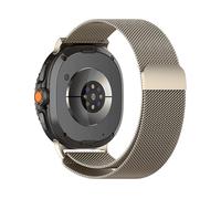 CINTURINO WIGENTO Mesh Design Band chiusura magnetica Argento, acciaio / metallo