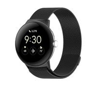 CINTURINO WIGENTO Mesh Design Band Nero, acciaio / metallo