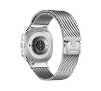 CINTURINO WIGENTO Milanese Parachute Argento, acciaio inox