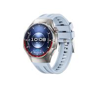 CINTURINO WIGENTO Seamless Design regolabile per Huawei Watch GT 6 Pro, 5.5-8.7" Blu, Argento, Silicone