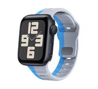 CINTURINO WIGENTO struttura ondulata per Watch SE 2023 44mm Multicolore, silicone